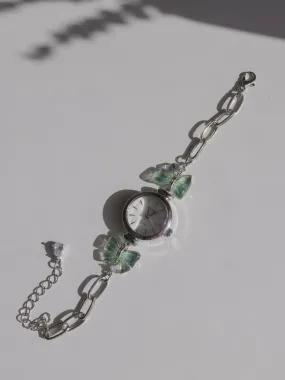 Green Coquette Bow Watch