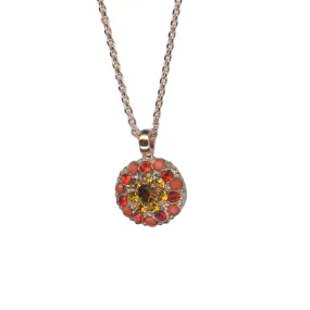 Guardian Angel Pendant in "Pumpkin Spice" - Rose Gold
