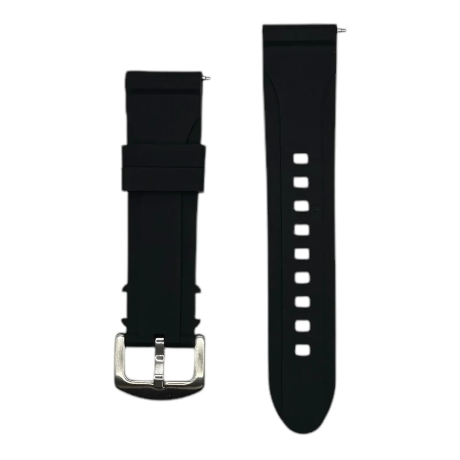 Heritage Elite Premium Silicone Watch Straps with the Samsung Galaxy Watch 3 (45mm)