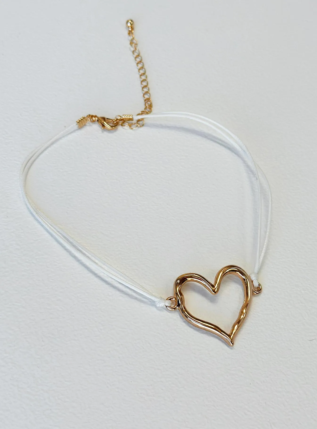 Keyra Necklace Gold / White