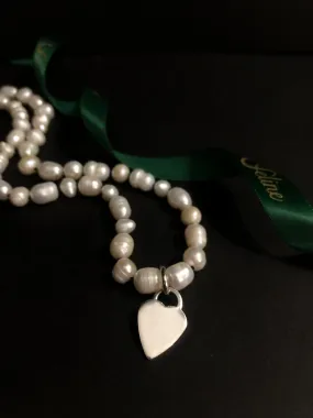 Lenox Sterling Silver Heart Necklace