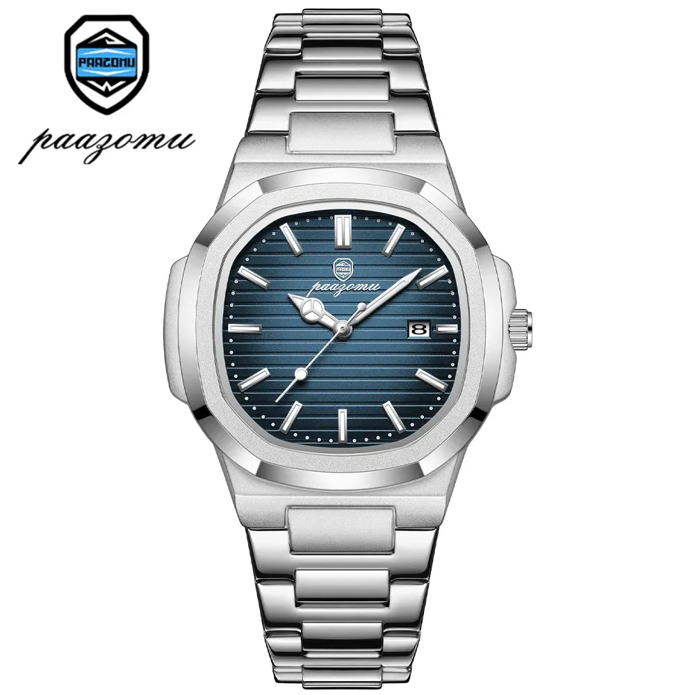 Luxury Vintage Waterproof Chronograph Quartz Wristwatch