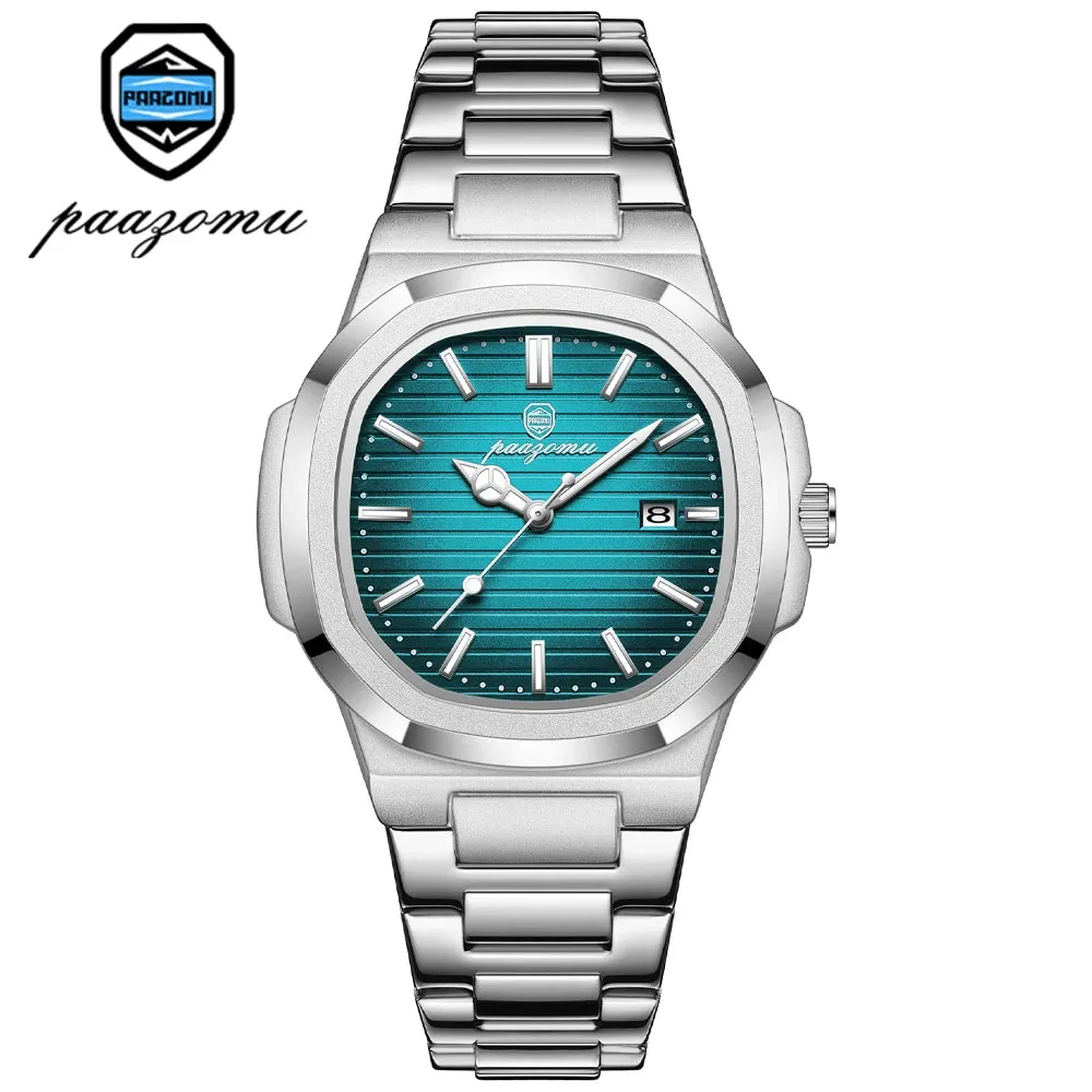 Luxury Vintage Waterproof Chronograph Quartz Wristwatch