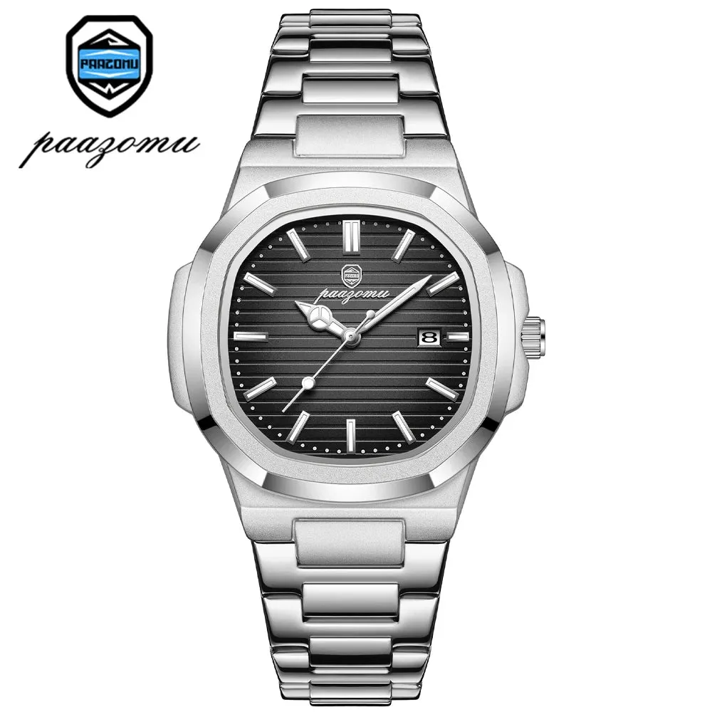 Luxury Vintage Waterproof Chronograph Quartz Wristwatch