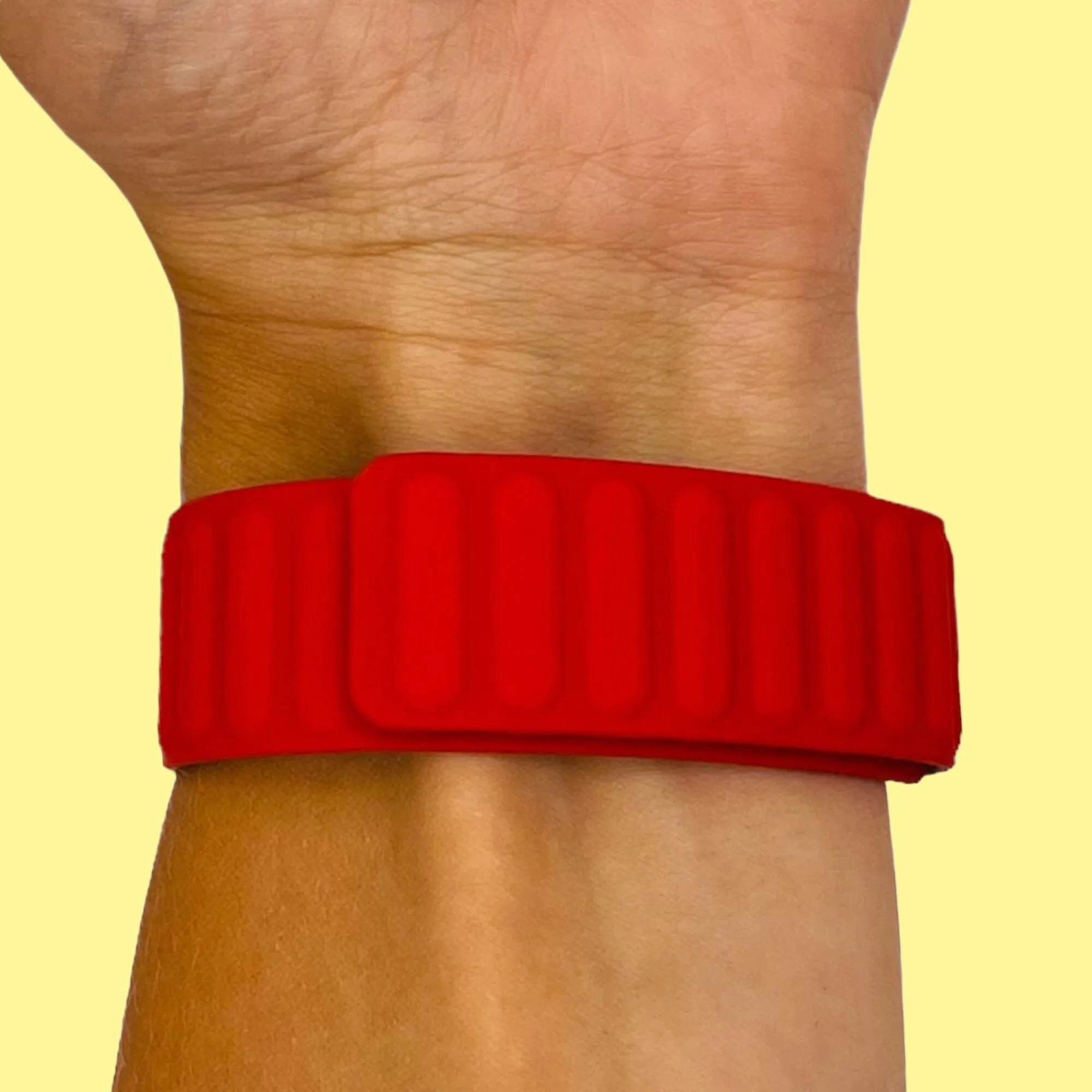 Magnetic Silicone Watch Straps Compatible with the Huawei Watch GT 46mm