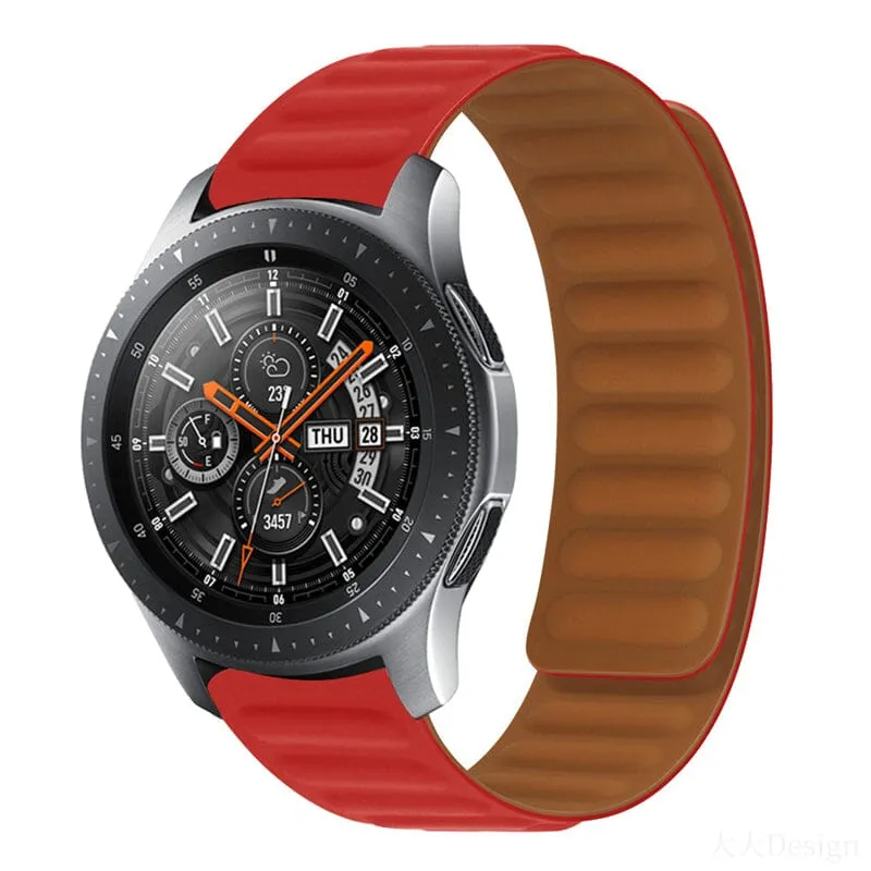 Magnetic Silicone Watch Straps Compatible with the Huawei Watch GT 46mm