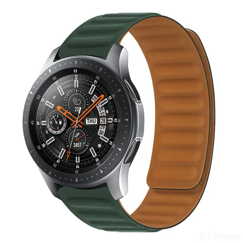Magnetic Silicone Watch Straps Compatible with the Huawei Watch GT 46mm