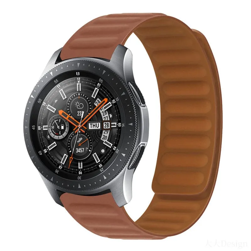 Magnetic Silicone Watch Straps Compatible with the Huawei Watch GT 46mm
