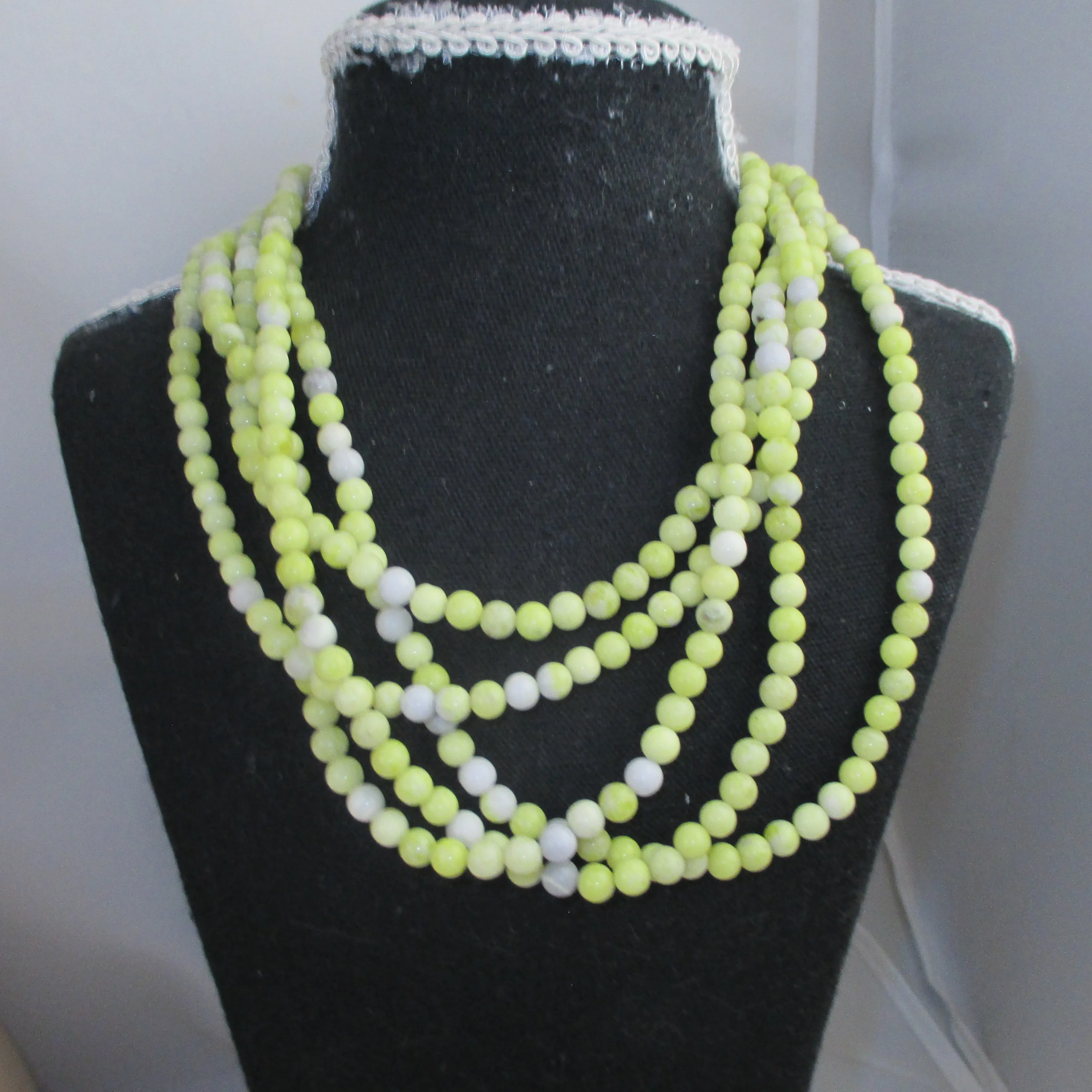 Majestic Stone New Jade Gemstone Necklace