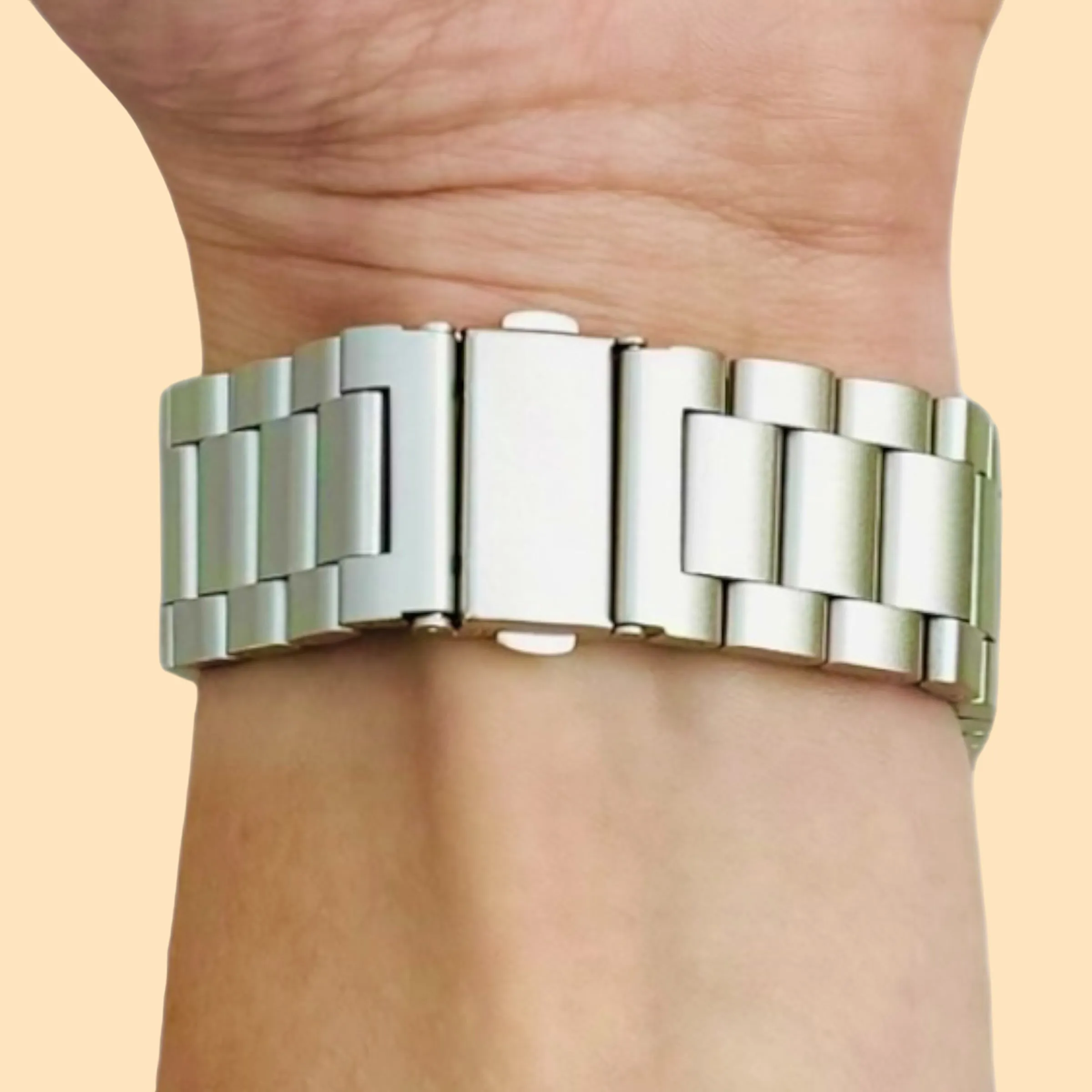 Matrix Powerwatch Range Stainless Steel Link Watch Strap