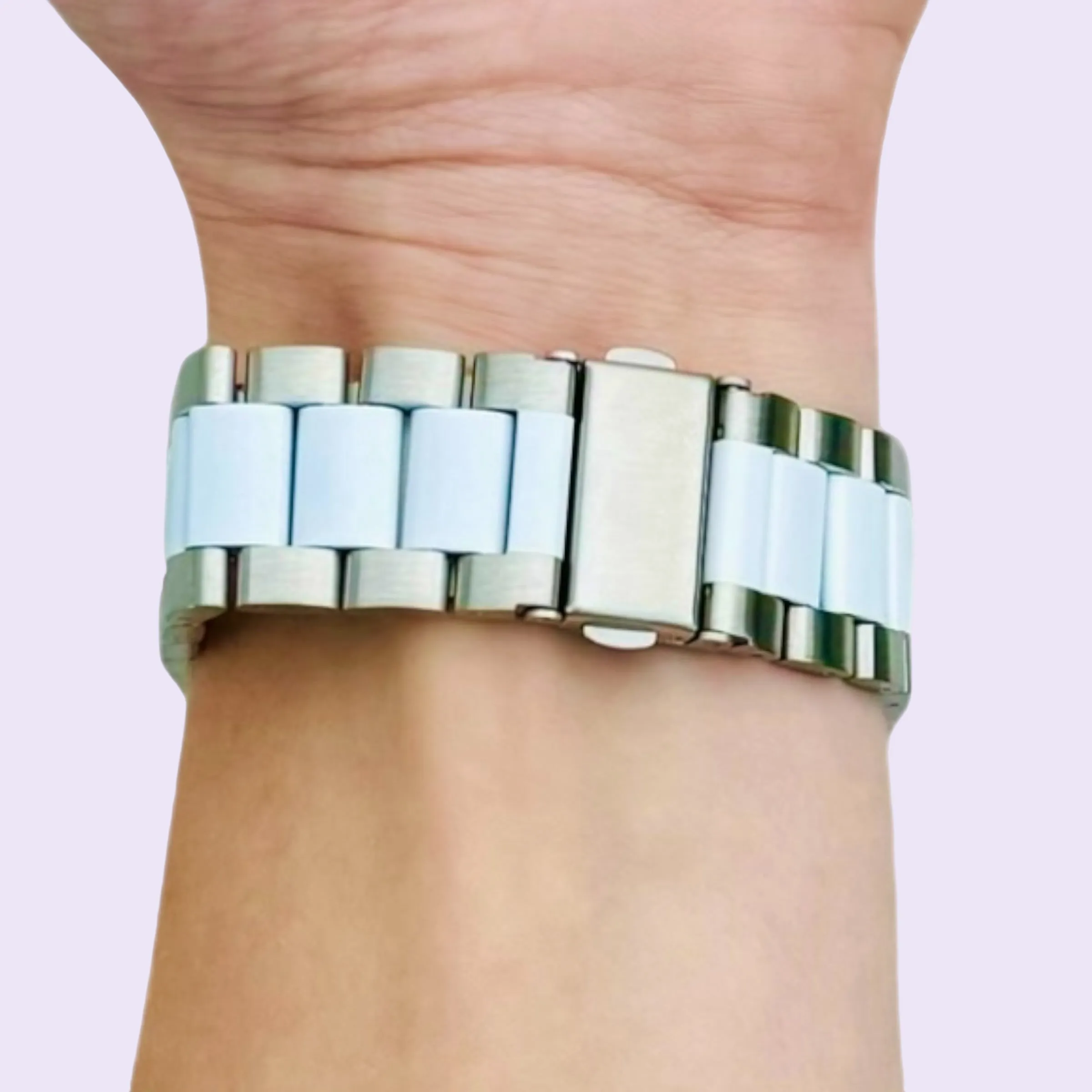 Matrix Powerwatch Range Stainless Steel Link Watch Strap