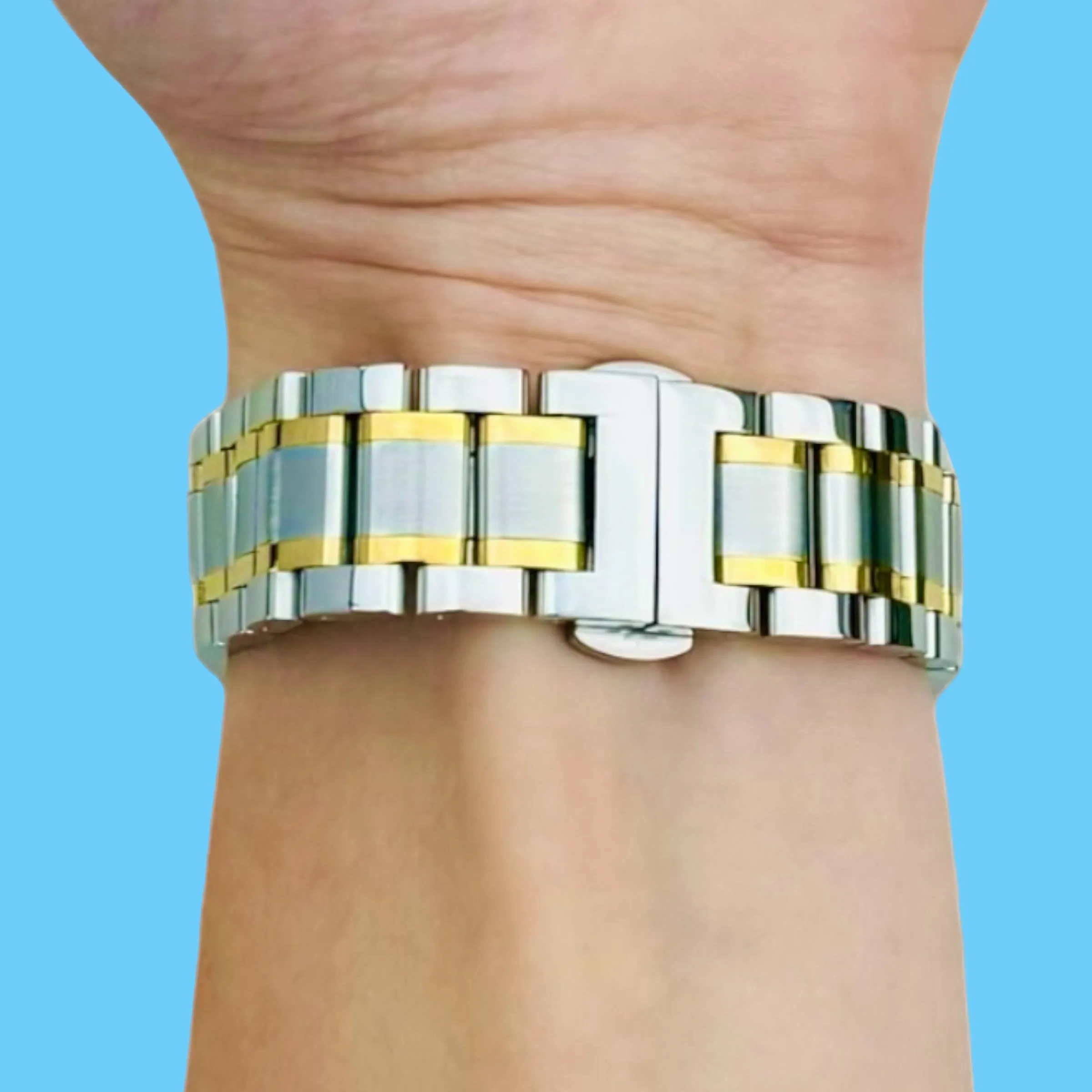 Matrix Powerwatch Range Stainless Steel Link Watch Strap