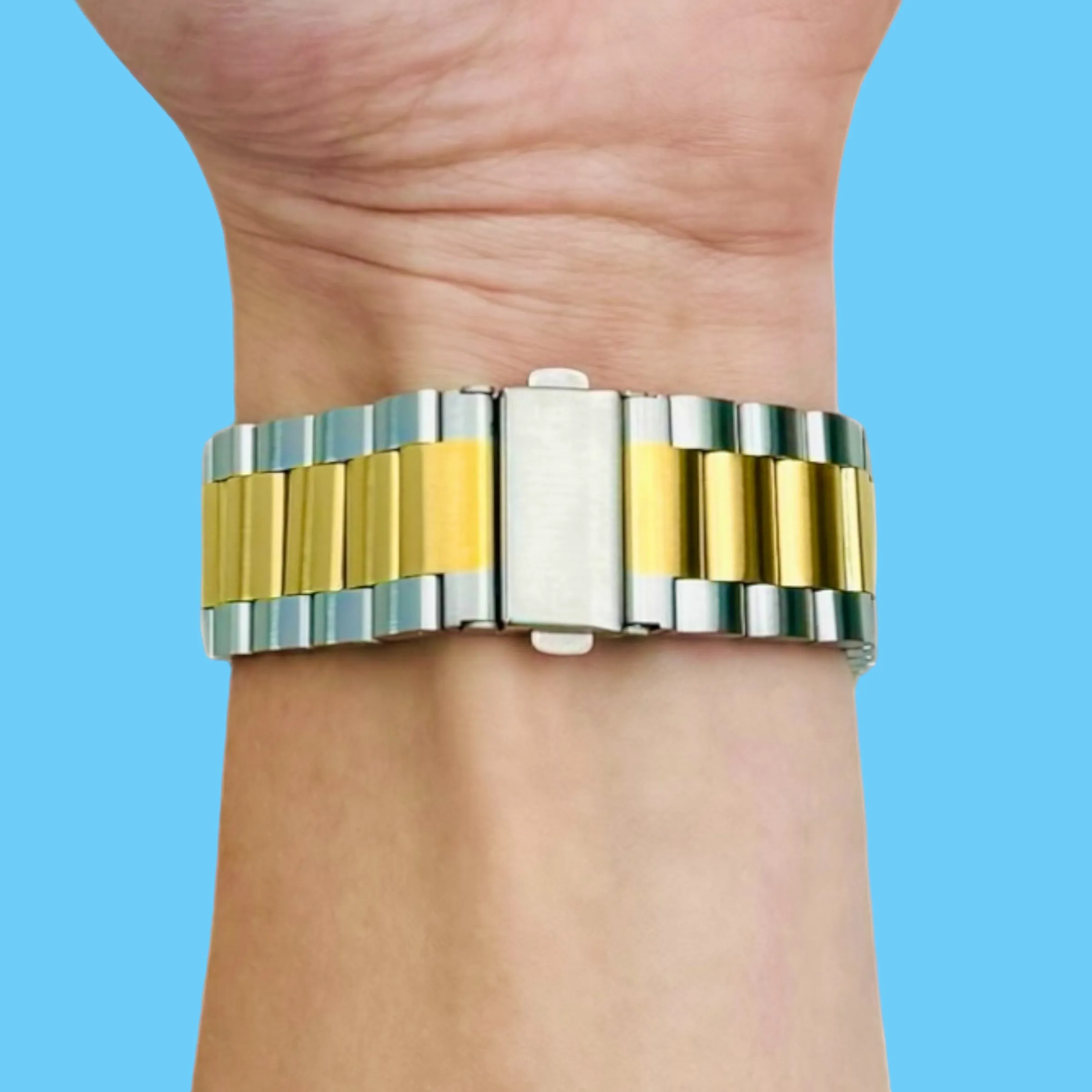 Matrix Powerwatch Range Stainless Steel Link Watch Strap