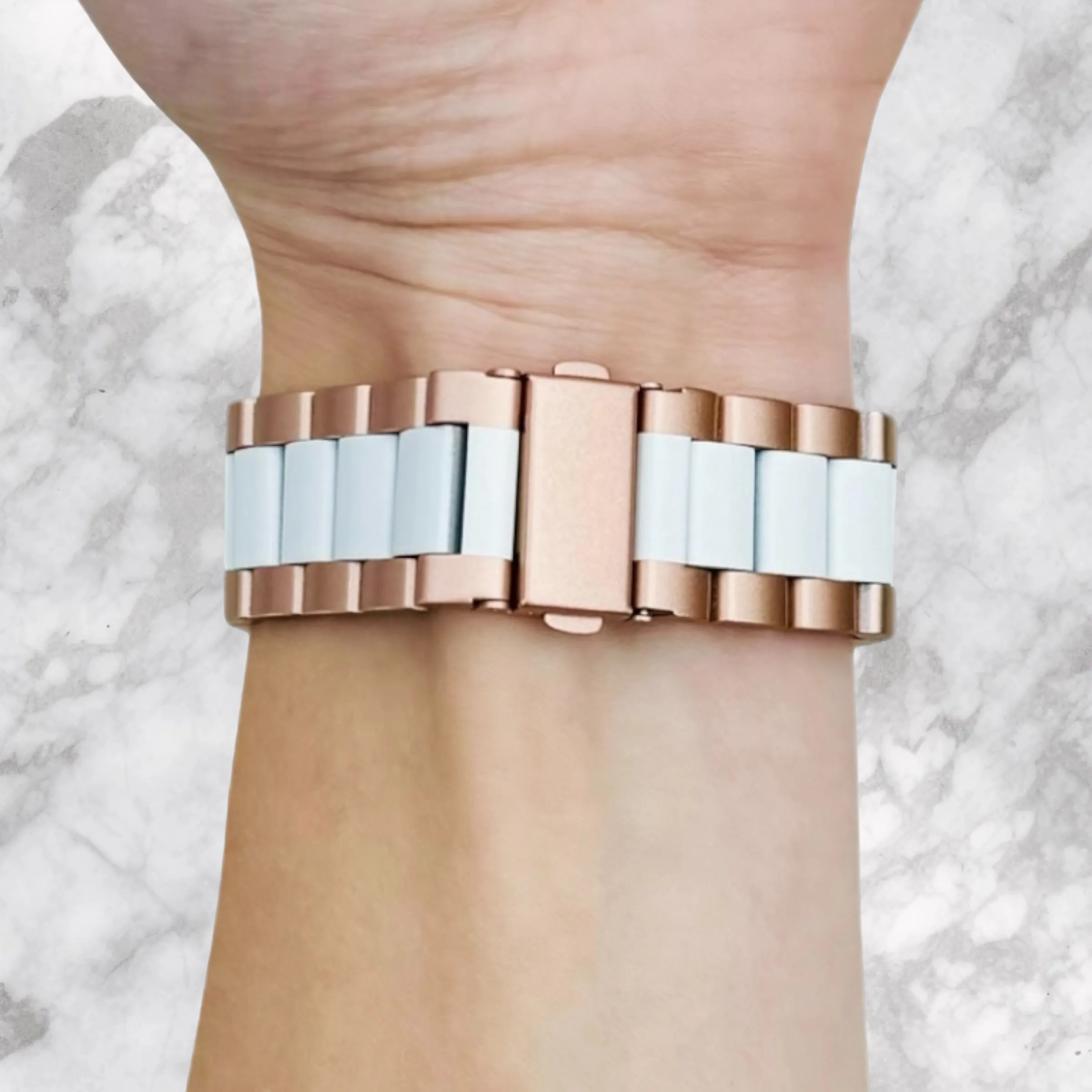 Matrix Powerwatch Range Stainless Steel Link Watch Strap