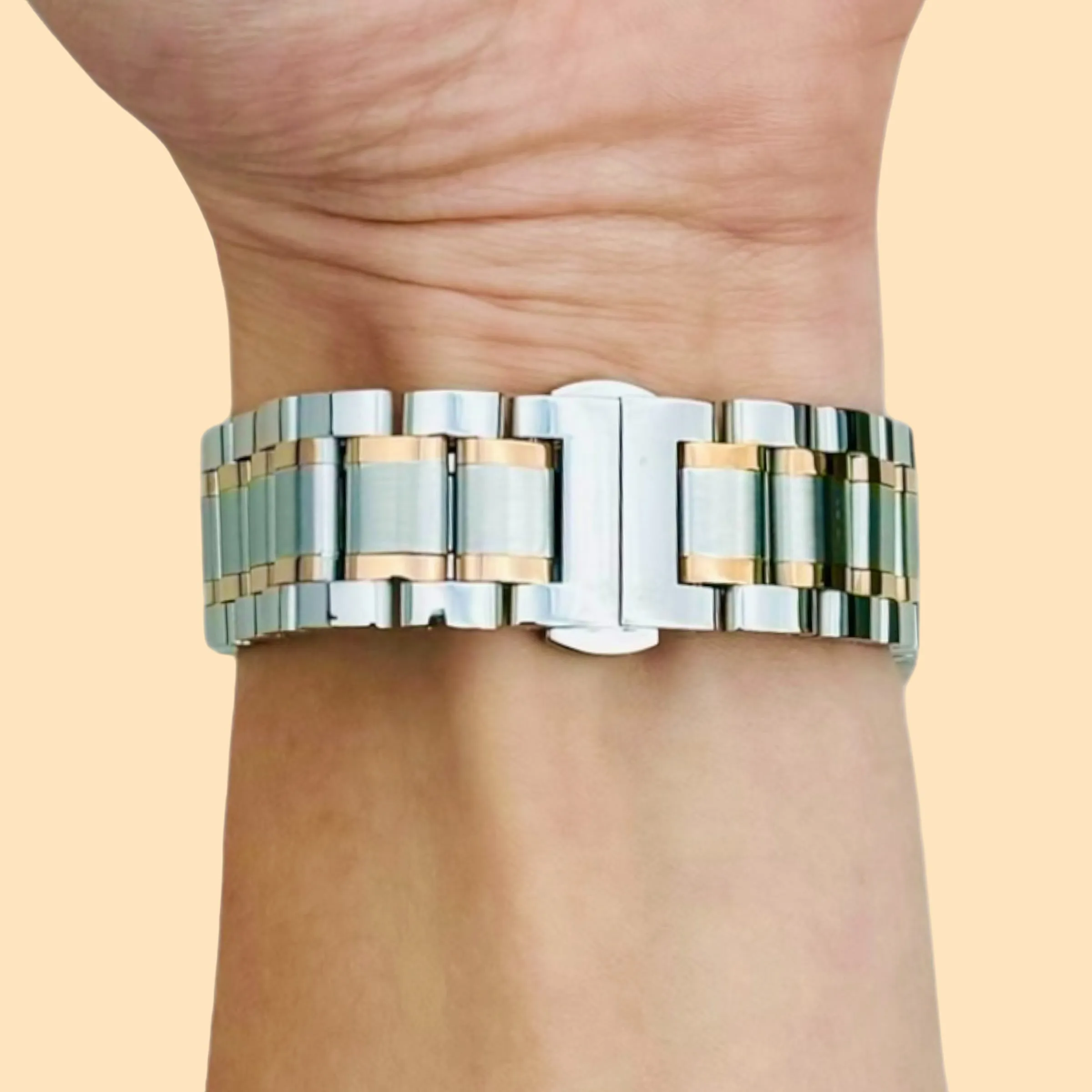 Matrix Powerwatch Range Stainless Steel Link Watch Strap