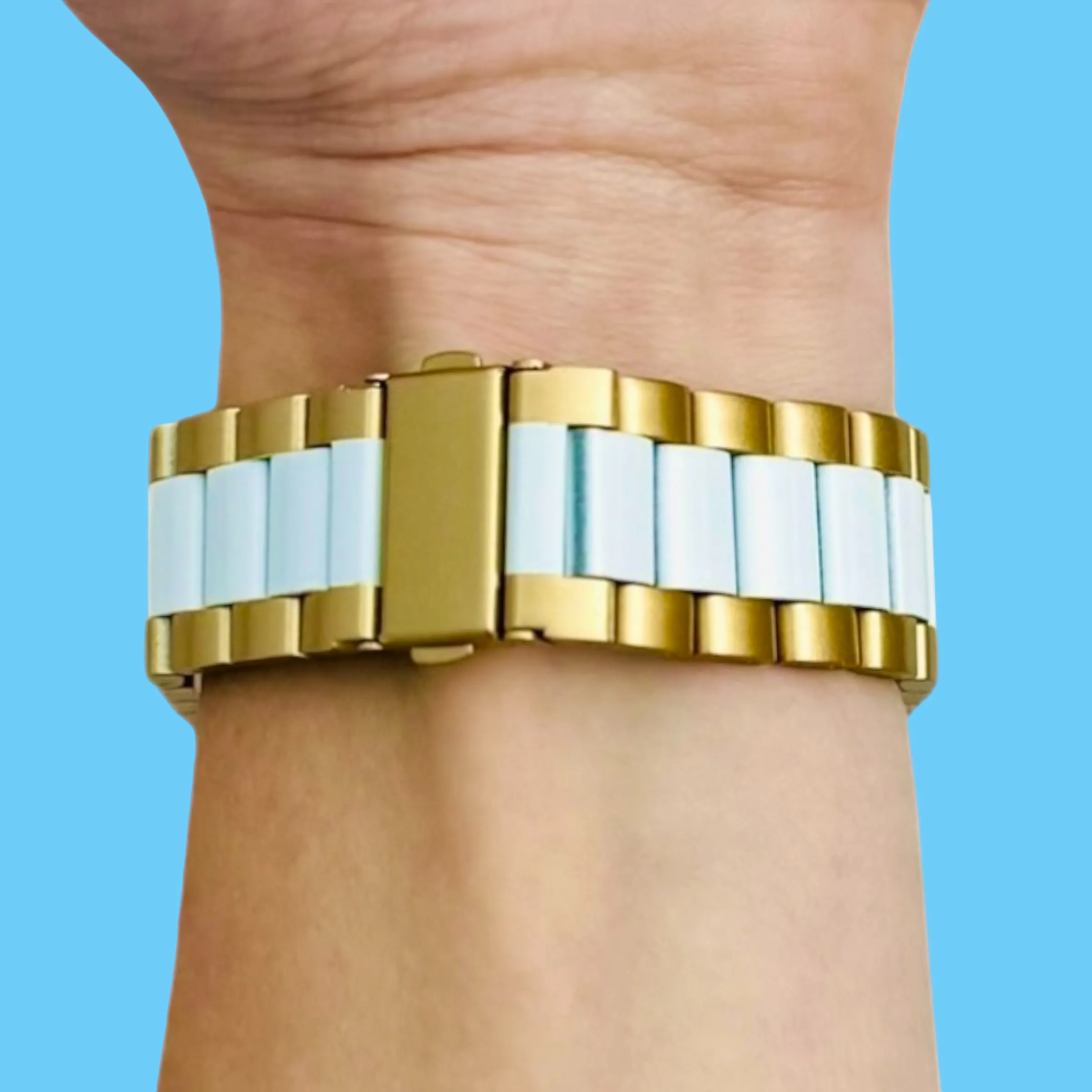 Matrix Powerwatch Range Stainless Steel Link Watch Strap