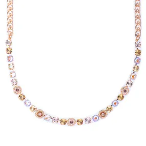Medium Pavé Necklace in "Chai" *Preorder*
