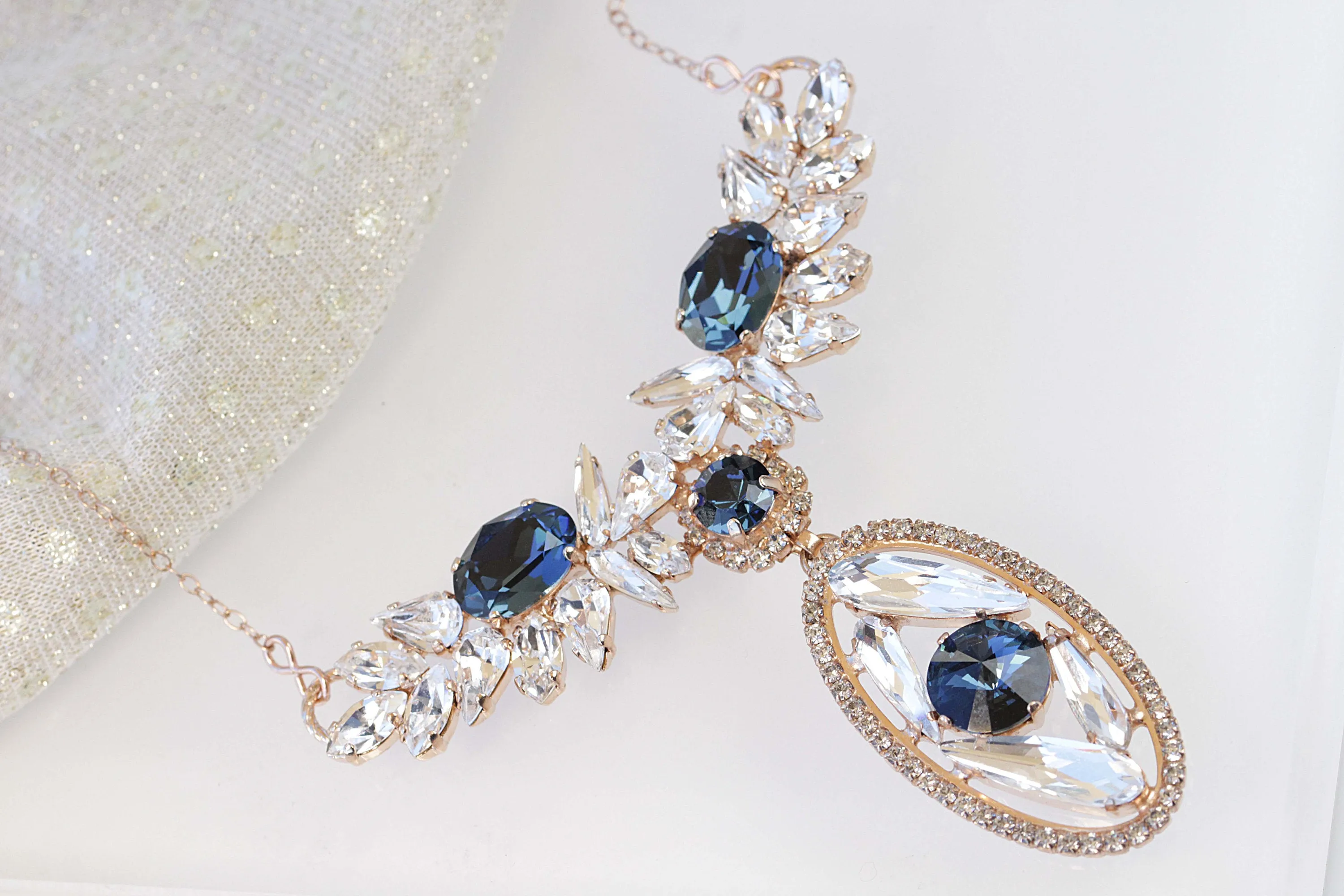 Montana Navy Blue Necklace