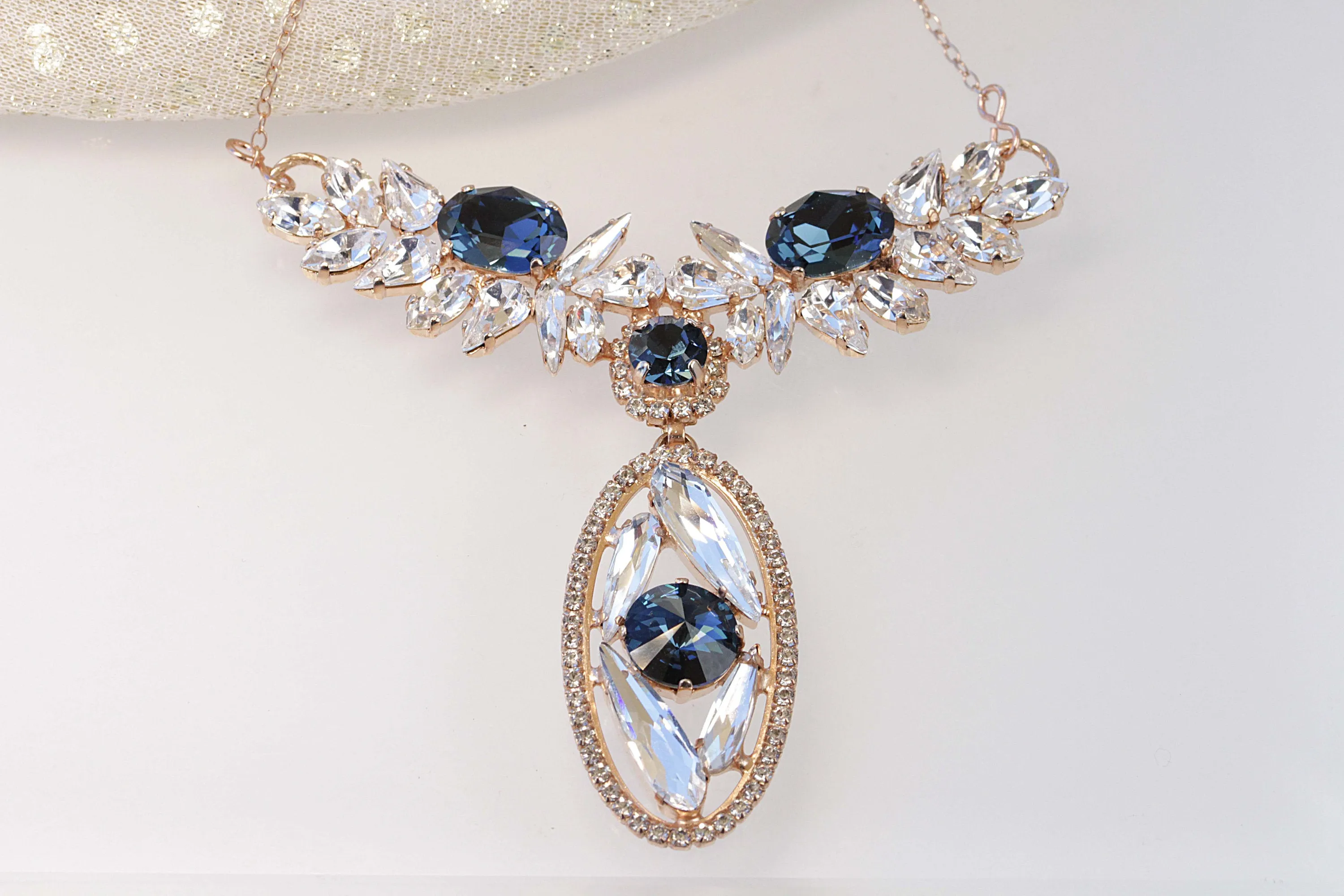 Montana Navy Blue Necklace