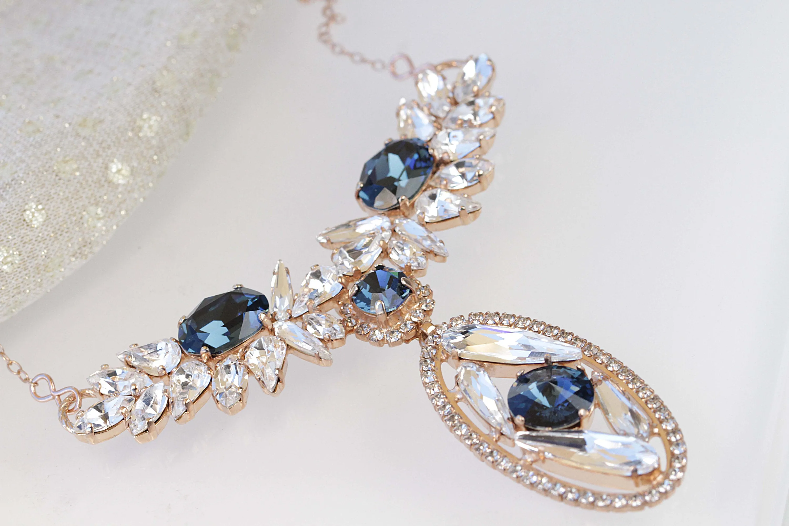 Montana Navy Blue Necklace