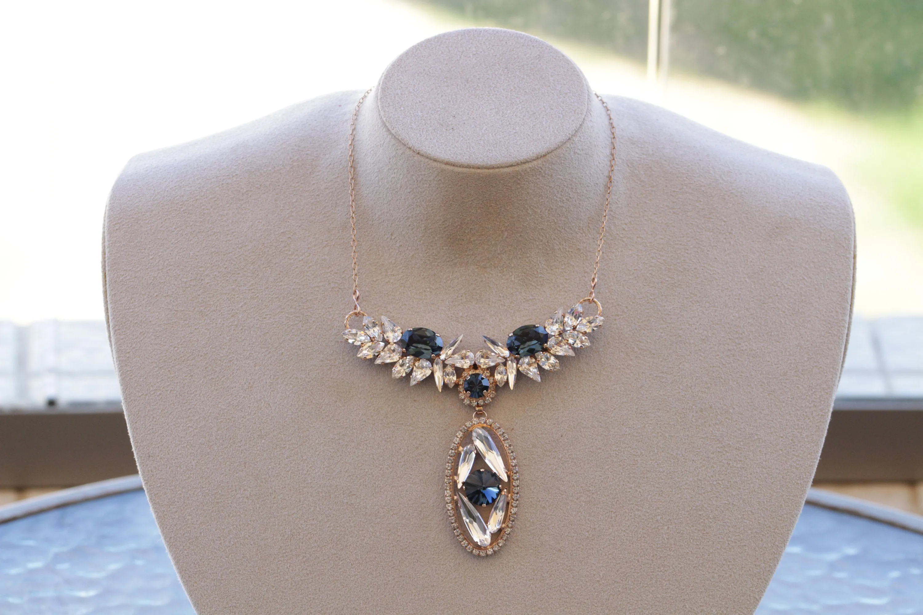 Montana Navy Blue Necklace