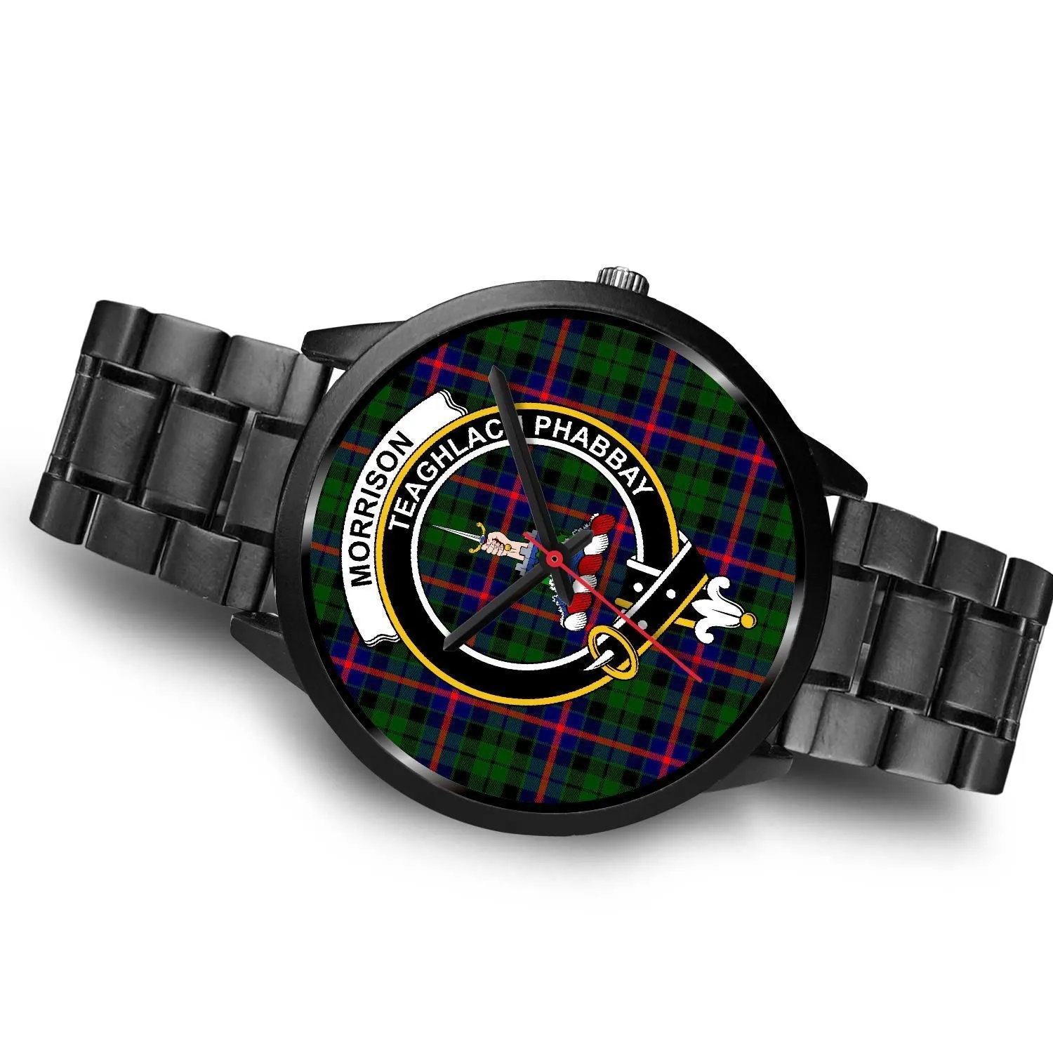 Morrison Modern Clan Badge Tartan Black Watch