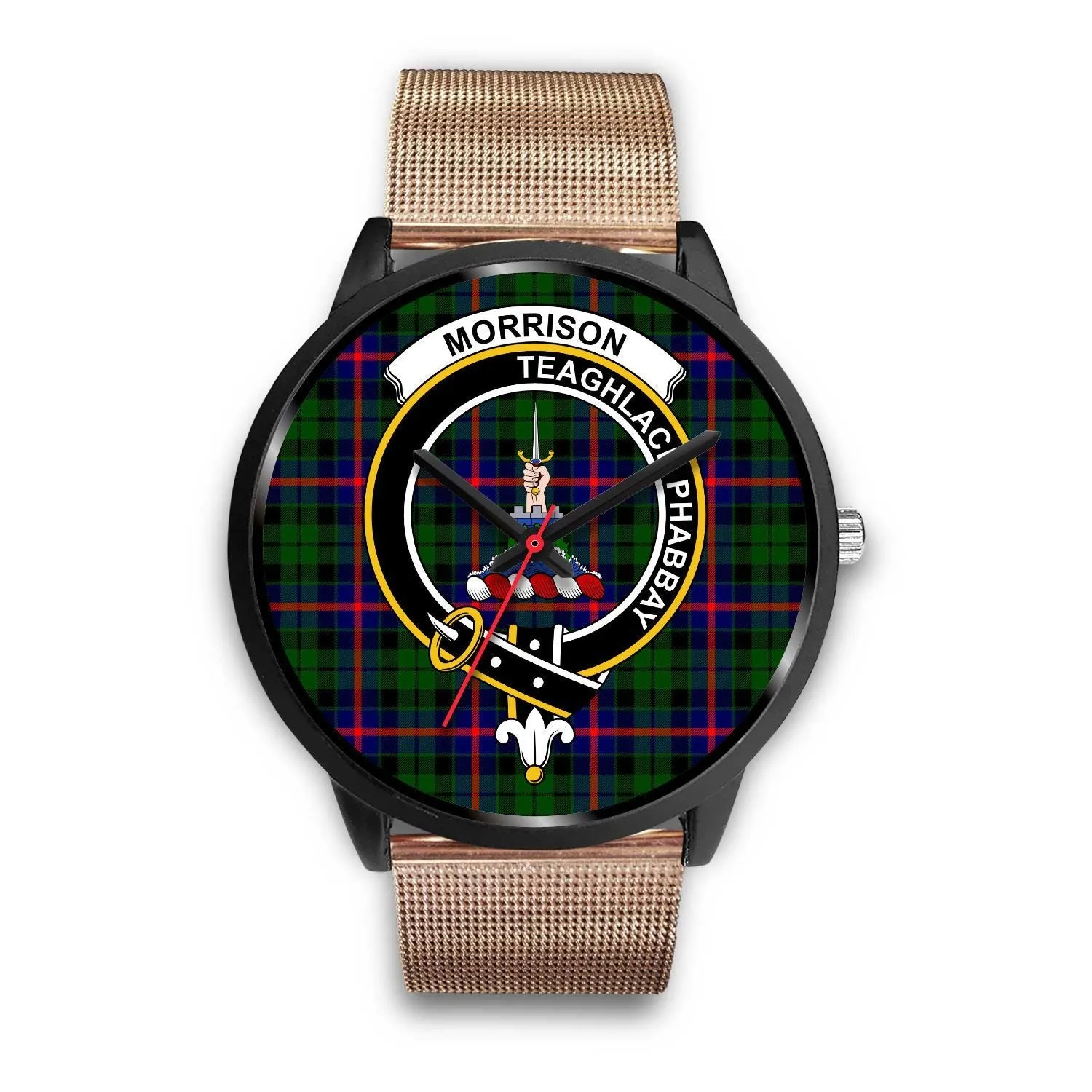 Morrison Modern Clan Badge Tartan Black Watch