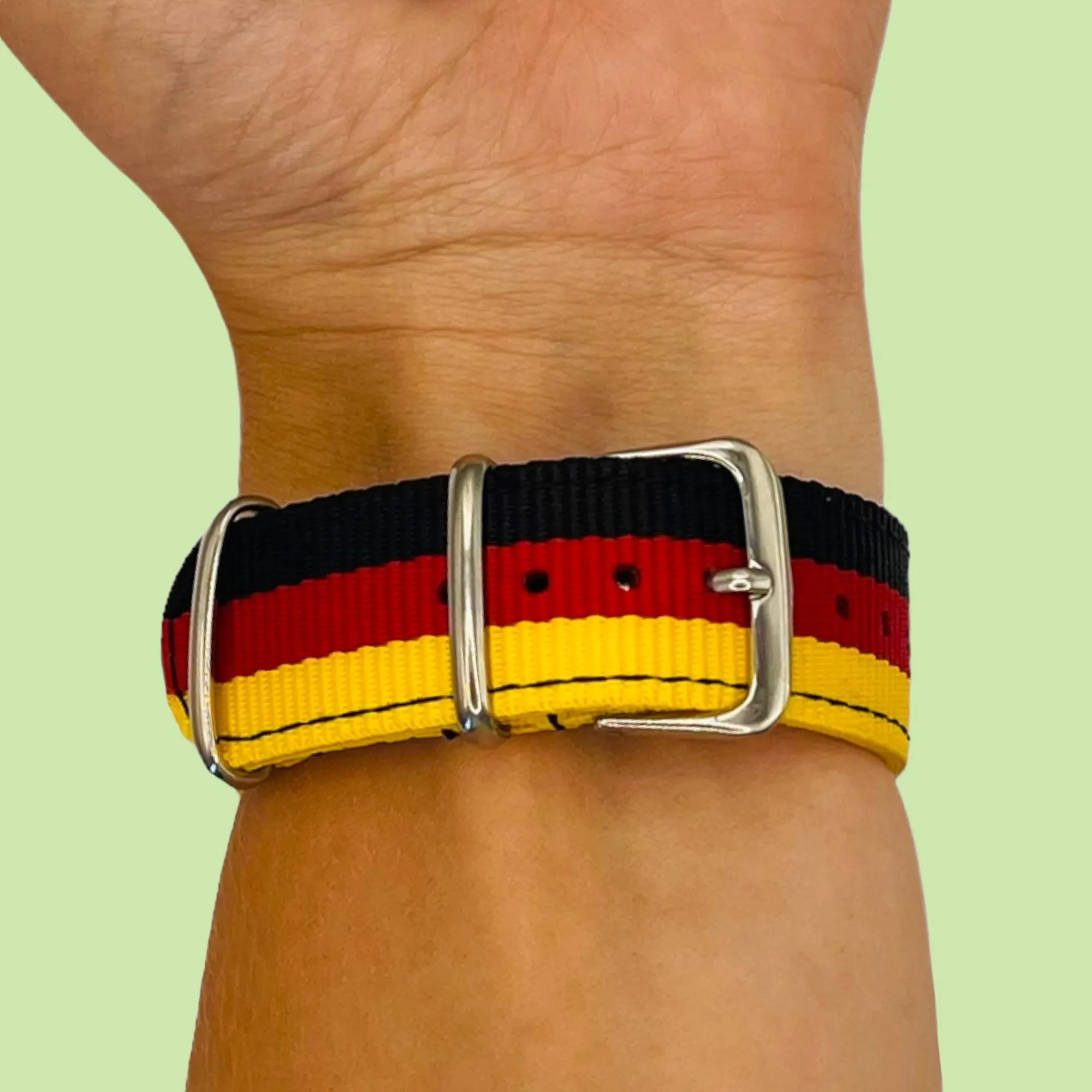 Nato Nylon Watch Straps Compatible with the Olympic 22mm Range