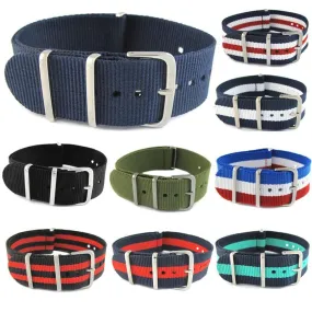 Nato Nylon Watch Straps Compatible with the Olympic 22mm Range