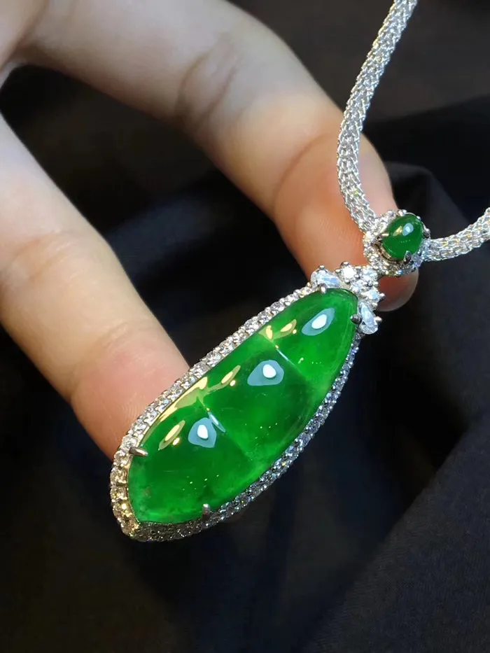 Natural Jade Pendant Jadeite Pendant NPT096