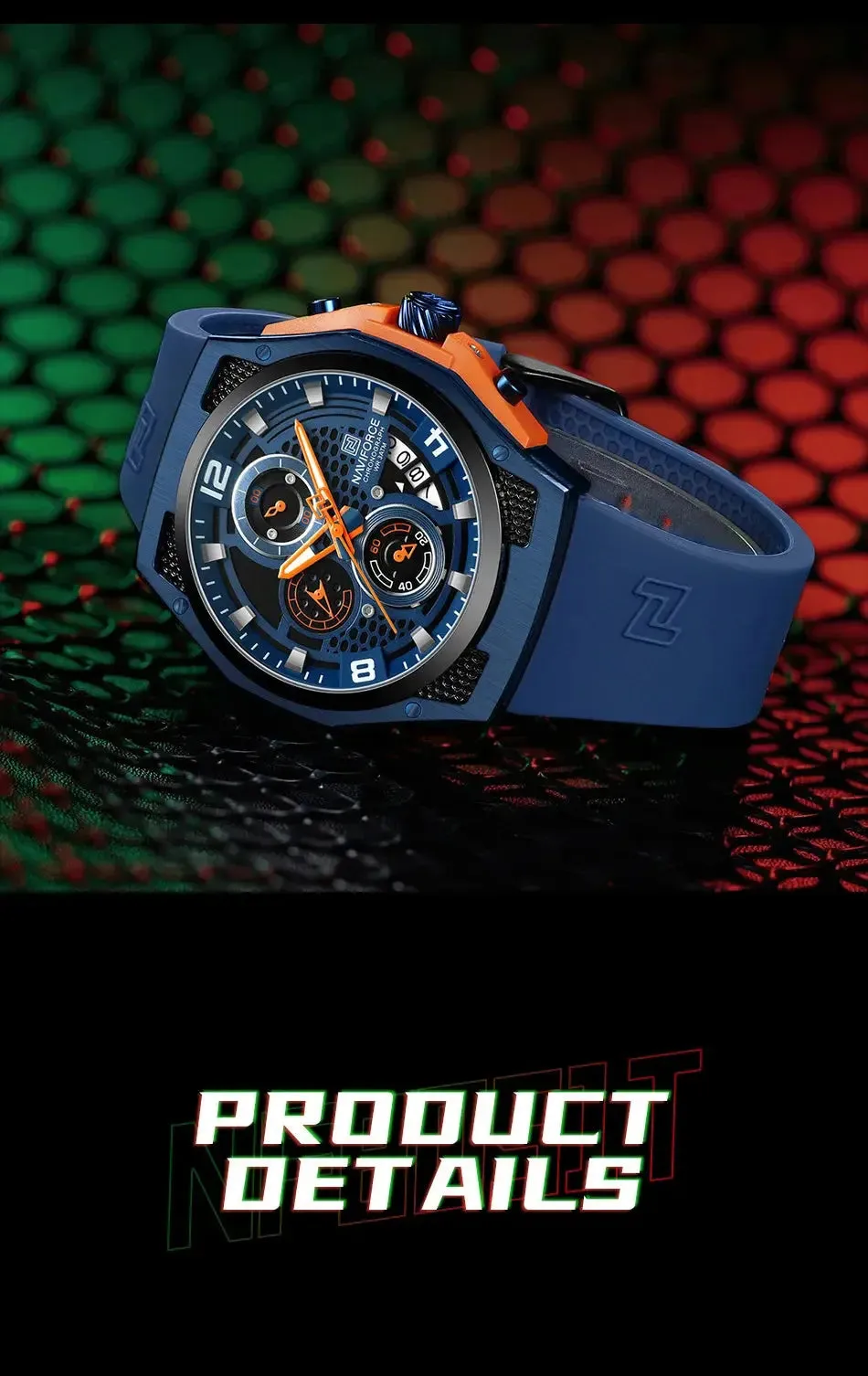 NAVIFORCE Luxury Sports Quartz Watch