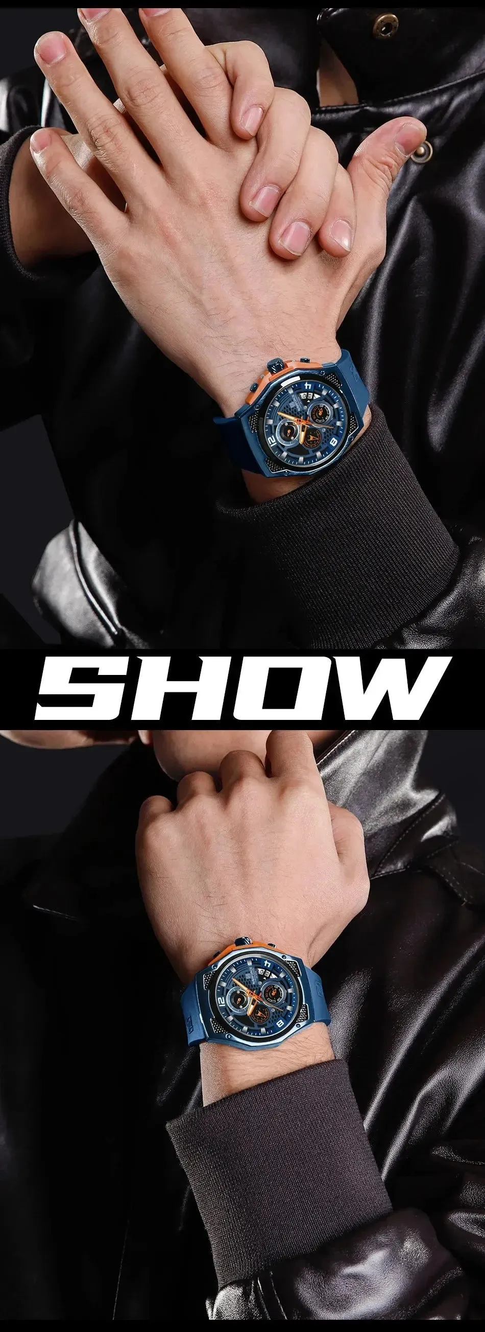 NAVIFORCE Luxury Sports Quartz Watch