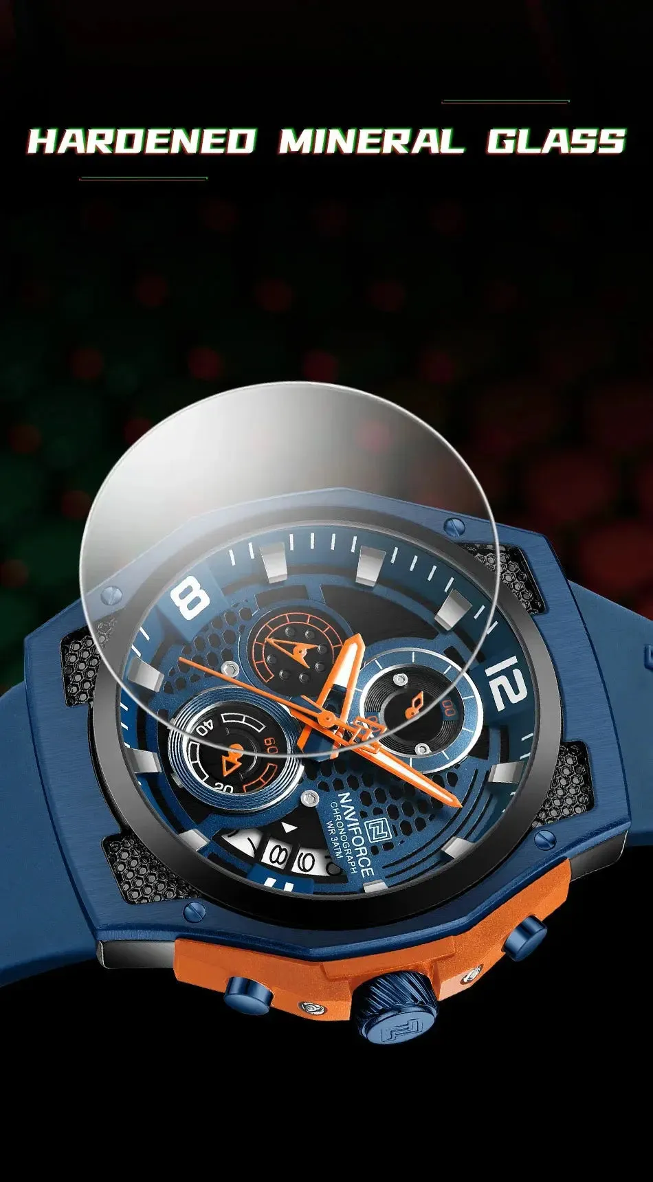 NAVIFORCE Luxury Sports Quartz Watch