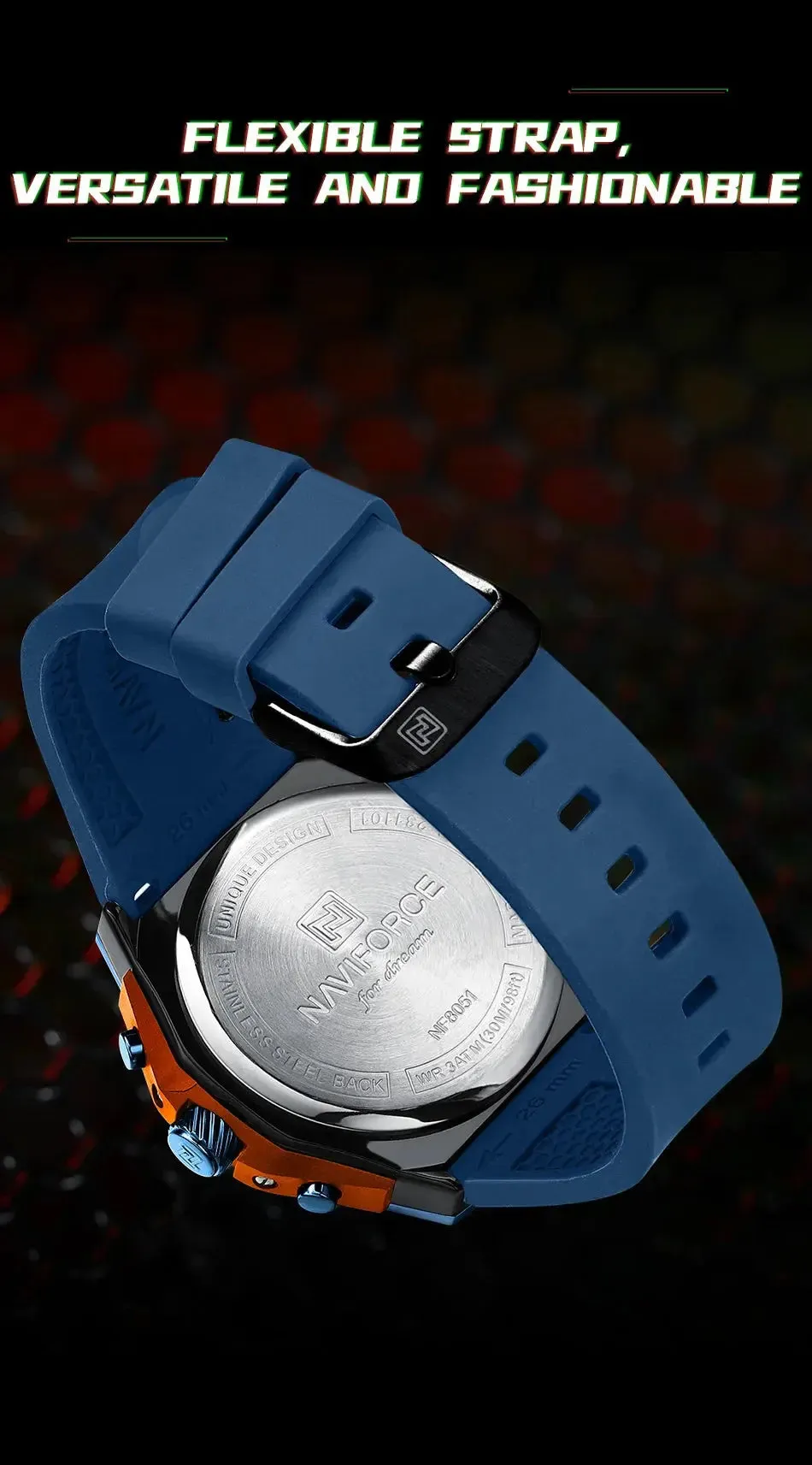 NAVIFORCE Luxury Sports Quartz Watch