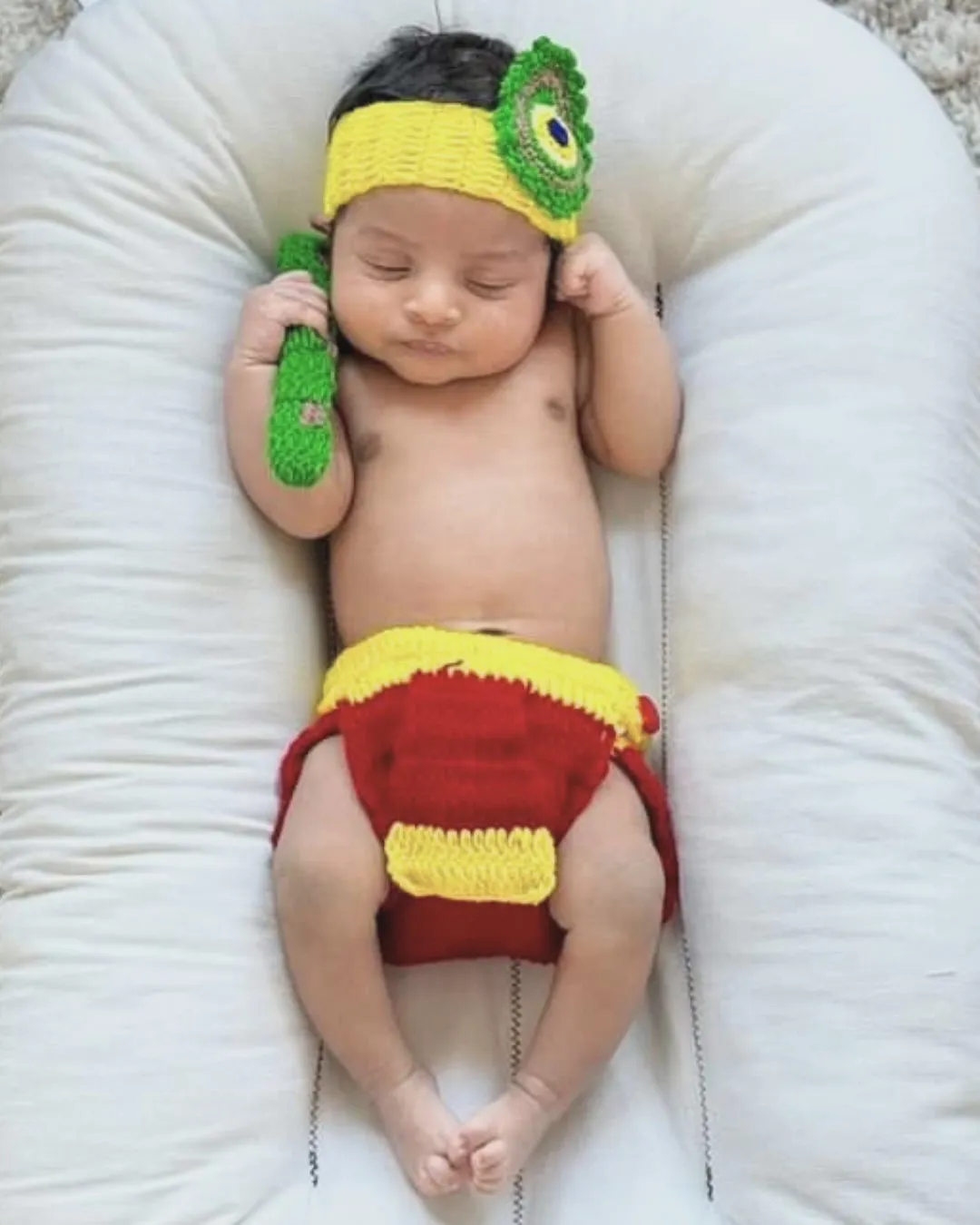 Newborn Matching Crochet Set