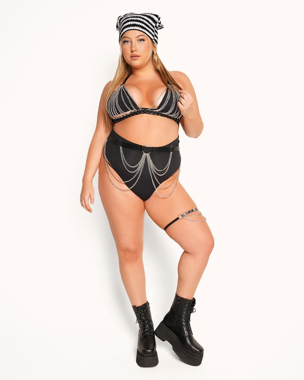 Perfect Chaos Plus Size Chain Harness