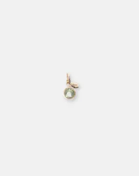 Peridot Birthstone Pendant Charm, Leo