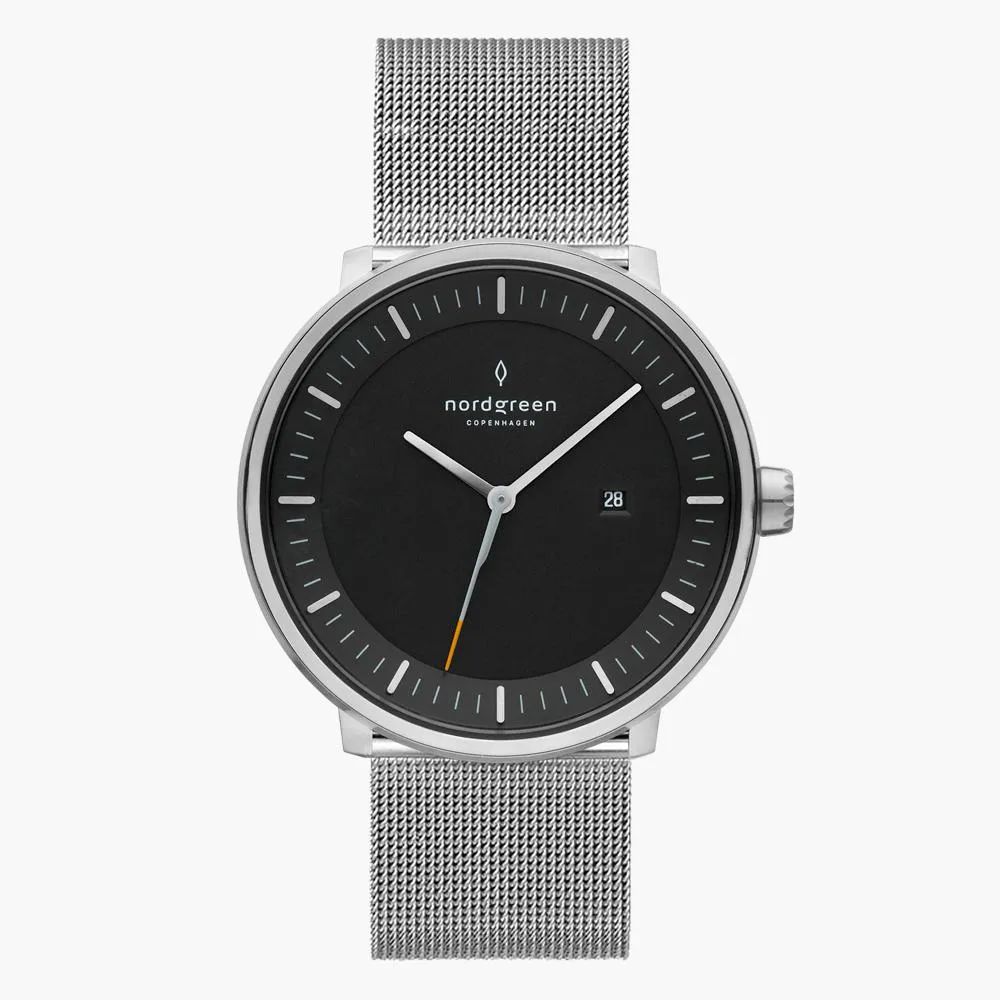 Philosopher | Black Dial - Mesh