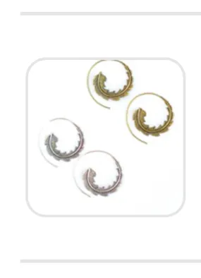 Phoenix Earrings Silver