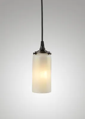 Prairie Glass Opal Optic Cylinder Pendant