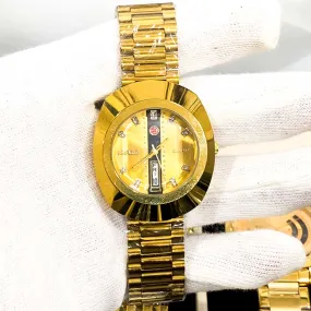 RADO Di-Star Metal Golden Watch for Men