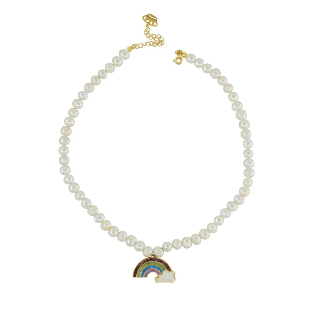 Rainbow Gemstone Necklace
