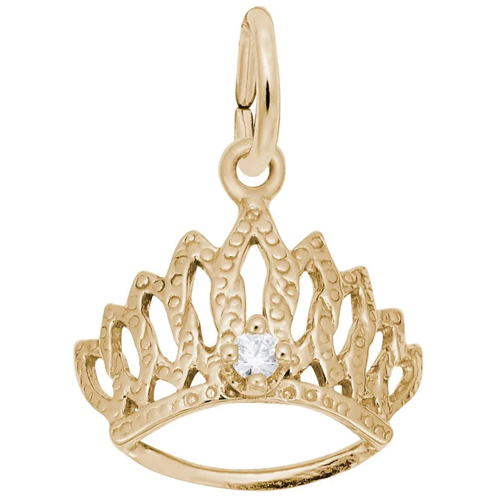 Rembrandt Charms - Tiara With April Stone - 1548-004