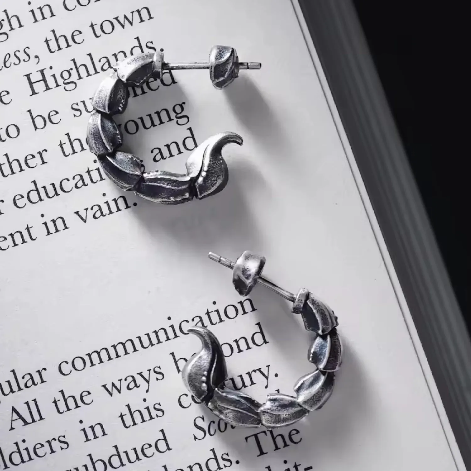 Scorpion Tail Earrings