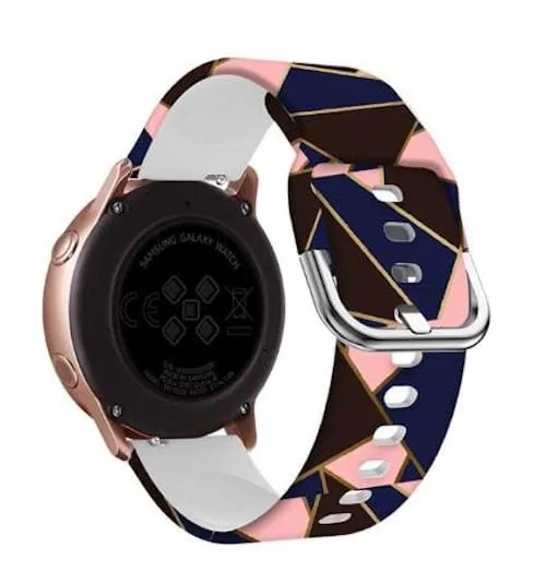 Silicone Pattern Watch Straps compatible with the Hugo Boss 22mm Range