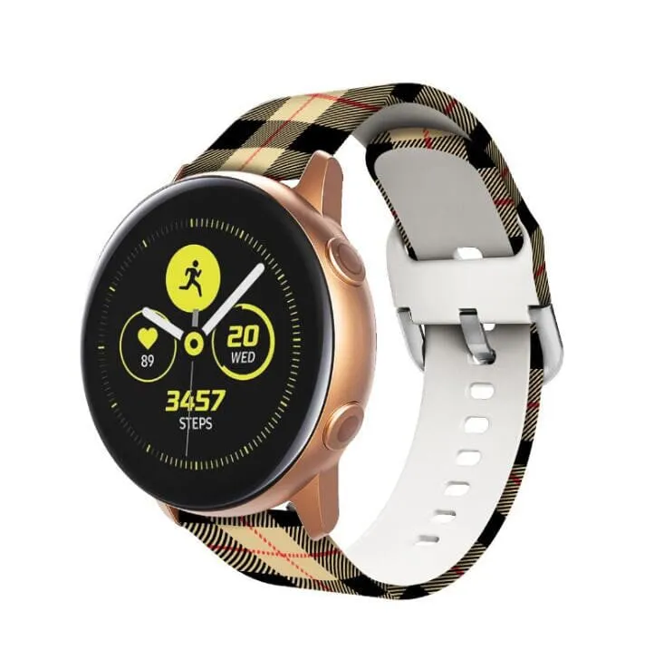 Silicone Pattern Watch Straps compatible with the Hugo Boss 22mm Range