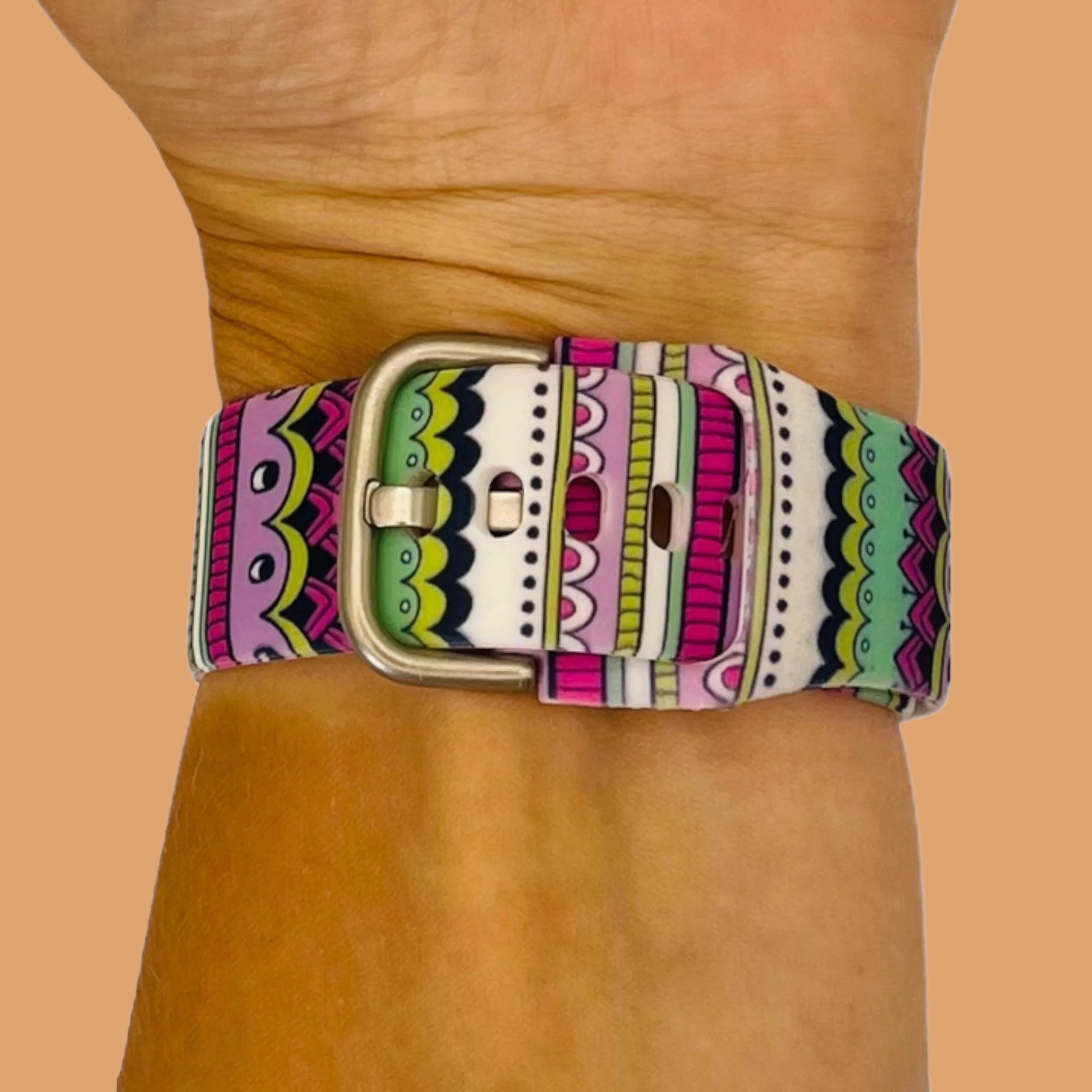 Silicone Pattern Watch Straps compatible with the Hugo Boss 22mm Range