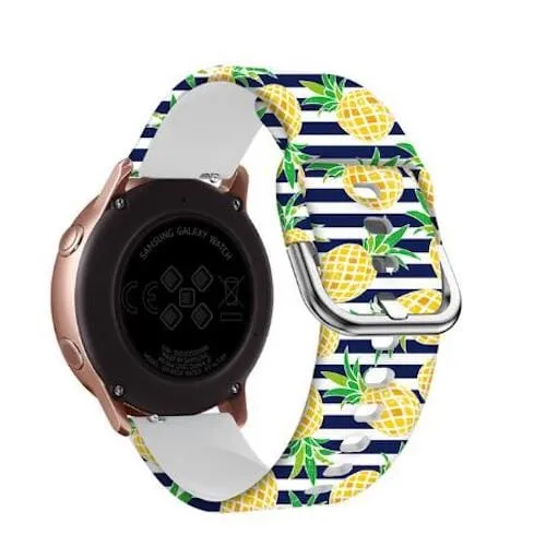 Silicone Pattern Watch Straps compatible with the Hugo Boss 22mm Range