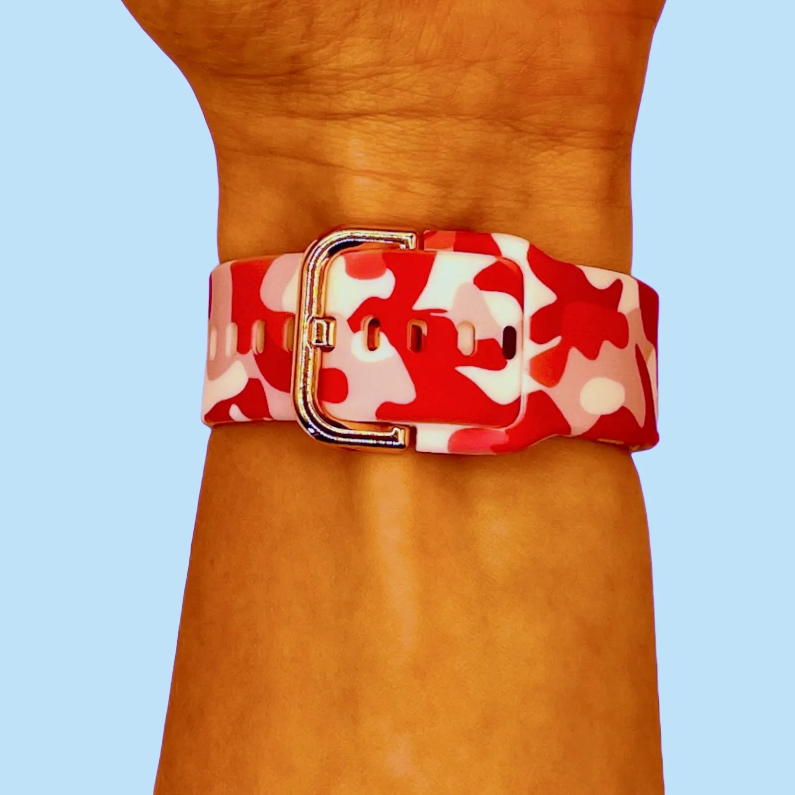 Silicone Pattern Watch Straps compatible with the Hugo Boss 22mm Range