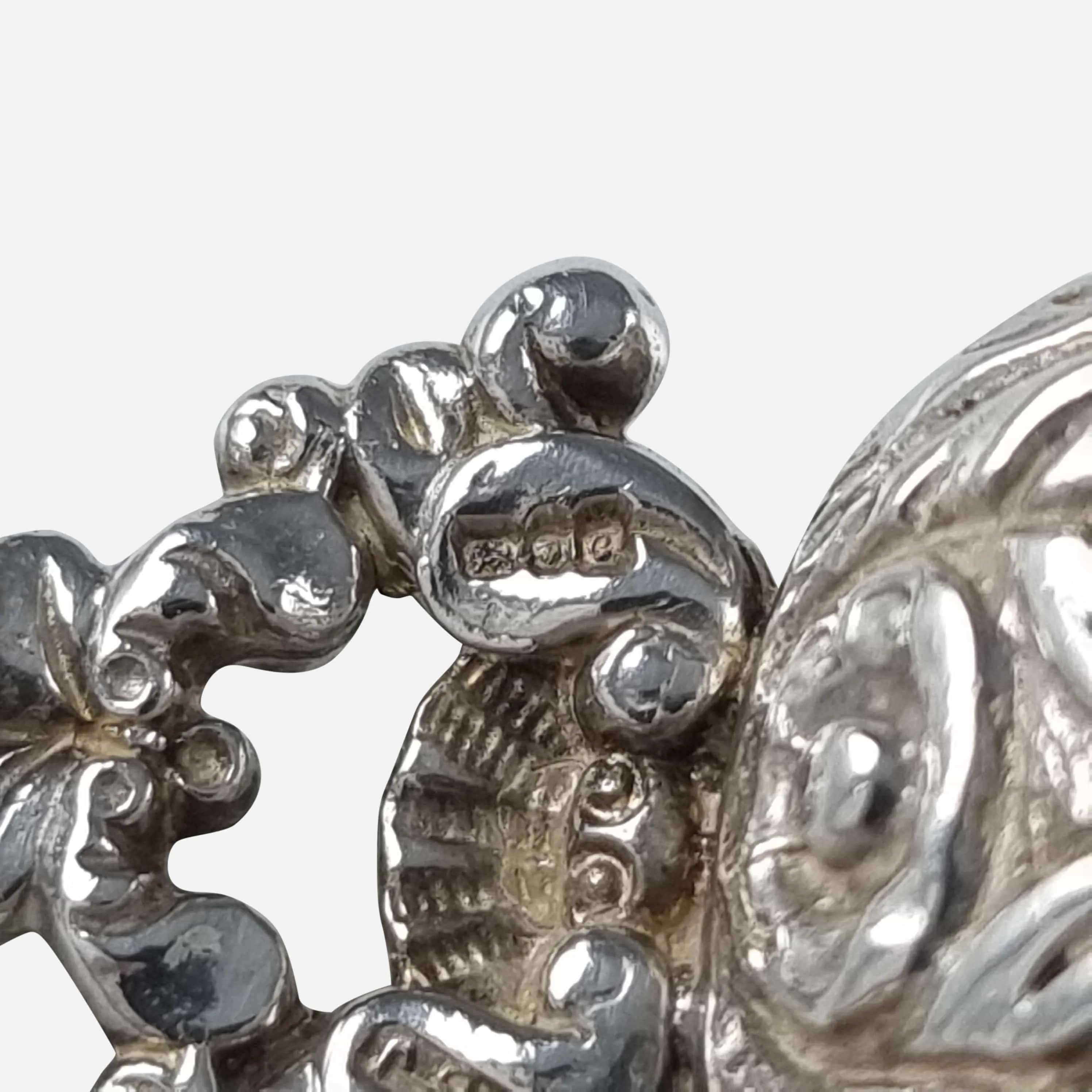 Silver Fancy Link Albert Watch Chain and Carnelian Fob